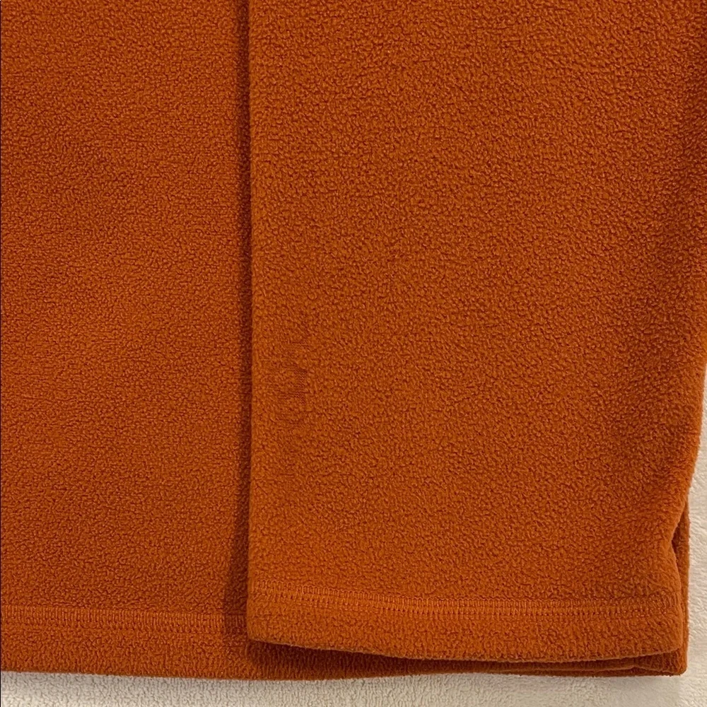 The North Face Men's Large Quarter Zip-Up in Bold Orange